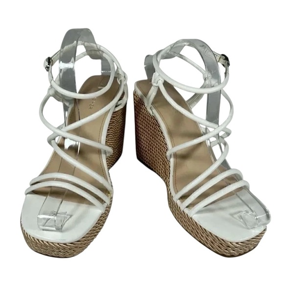 Marc Fisher Zeki Size 11 Platform Wedge Sandal Espadrille - Picture 2 of 7